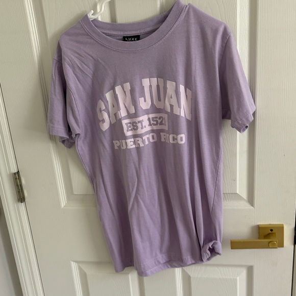 Luxe Kids Lavender San Juan Tee - Picture 1 of 3